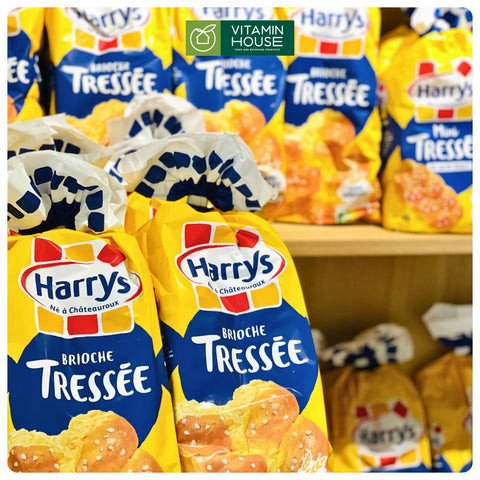 Những chiếc bánh mì hoa cúc Brioche mini Harrys hấp dẫn tại cửa hàng