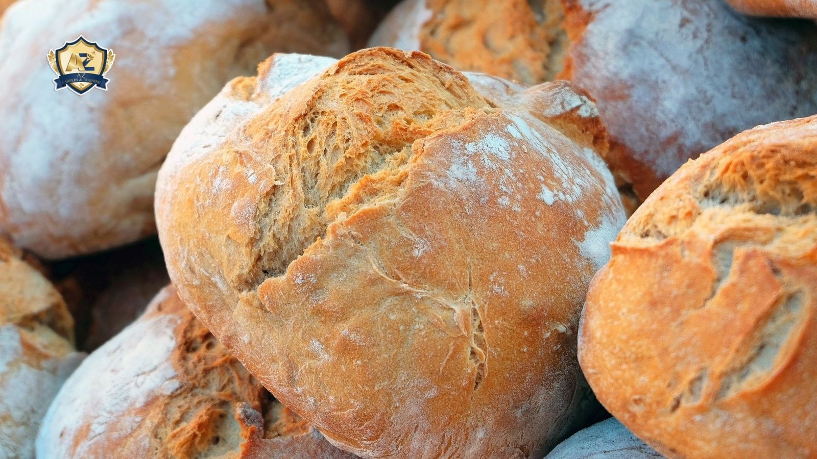 Những ổ bánh mì thơm lừng vừa nướng xong, đang làm nguội để giữ hương vị tuyệt hảo sau quá trình lên men