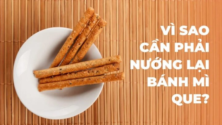 Nướng bánh mì que bằng nồi chiên không dầu để giữ độ giòn và hương vị tươi ngon