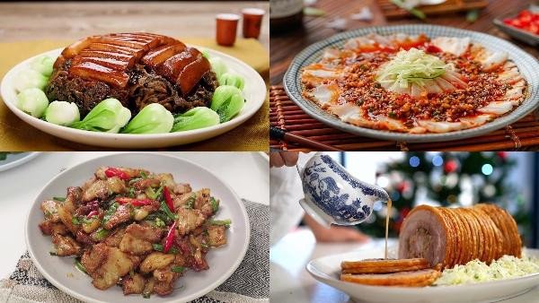 Ổ bánh mì khâu nhục nóng hổi với thịt ba chỉ mềm mọng và dưa chua