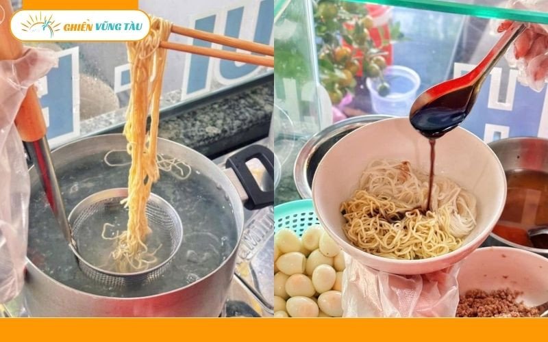 Phục vụ nhanh nhẹn tại tiệm bánh mì Ngọc Châu Vũng Tàu