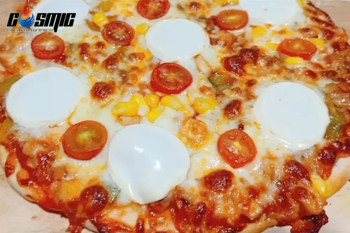 Pizza làm từ bánh Sandwich ngon mắt