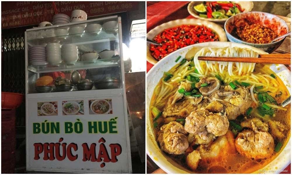 Quán bún đêm Phúc Mập nổi tiếng với món bún bò đậm đà, ẩm thực đêm Đà Nẵng
