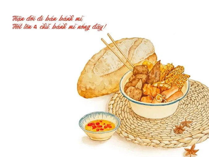 Quầy bánh mì đường phố tấp nập, nguồn cảm hứng bất tận cho thơ ca Việt