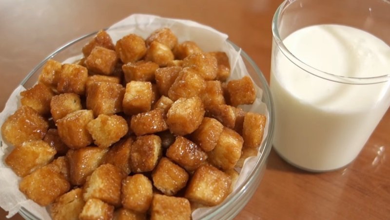 Snack bánh mì sandwich giòn rụm dễ làm