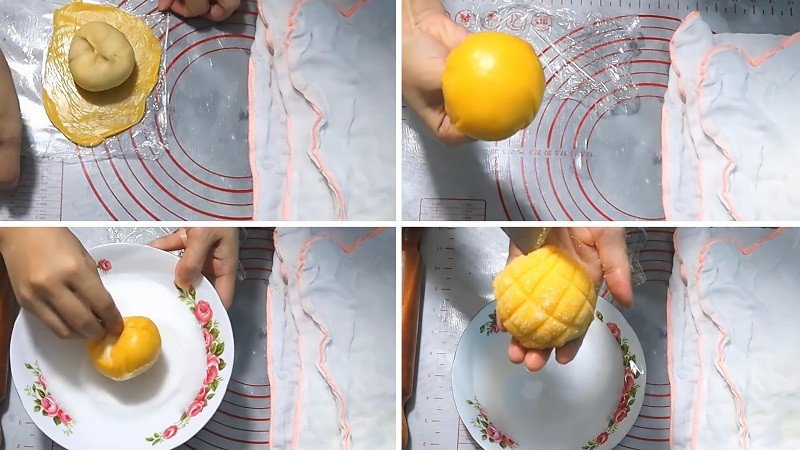 Tạo hình vân dưa lưới đặc trưng cho bánh mì