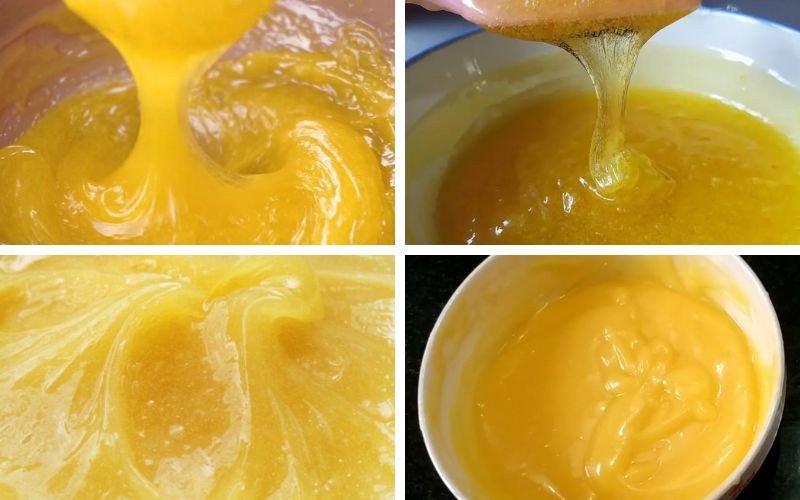 Thành phẩm sốt dầu trứng béo mịn, thơm ngon cho bánh mì