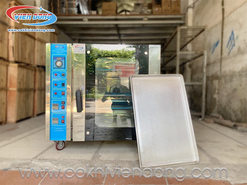 Thiết kế lò nướng bánh mì đối lưu với lớp cách nhiệt hiệu quả