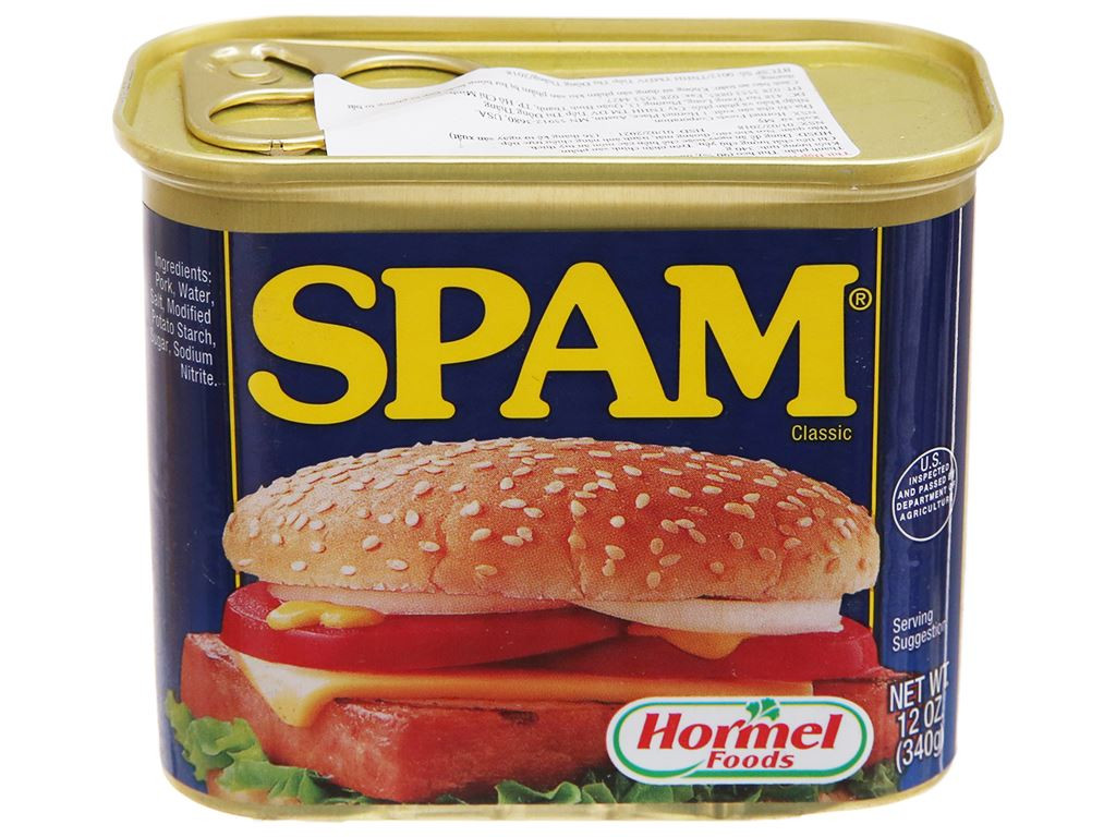Thịt nguội đóng hộp Spam, giải pháp bảo quản tiện lợi