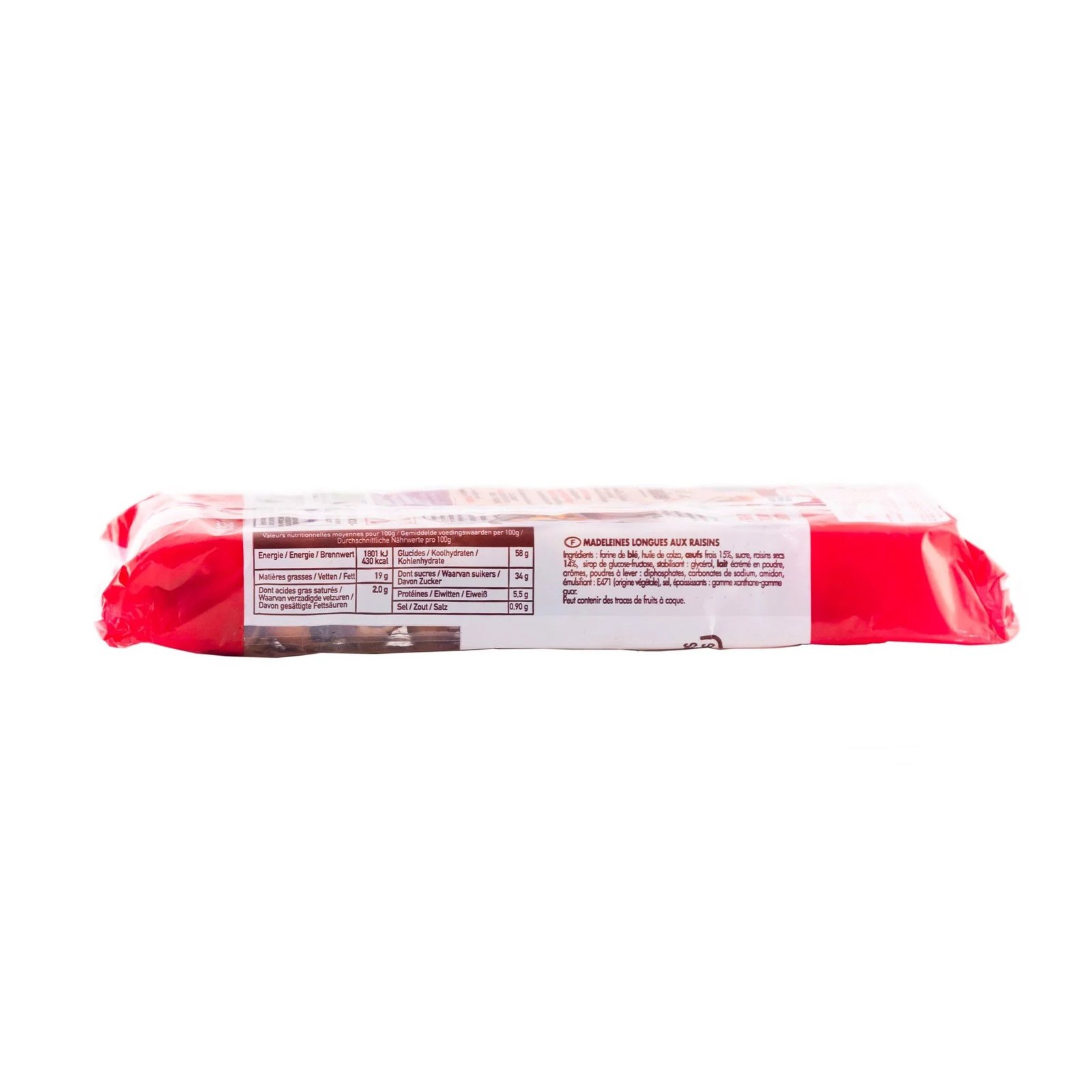 Thông tin giá trị dinh dưỡng cân đối của bánh mì bông lan nho Le Ster Pháp