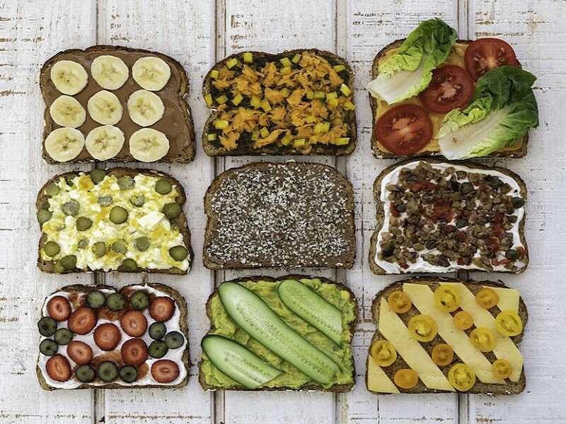 Thực đơn giảm cân với bánh mì nguyên cám