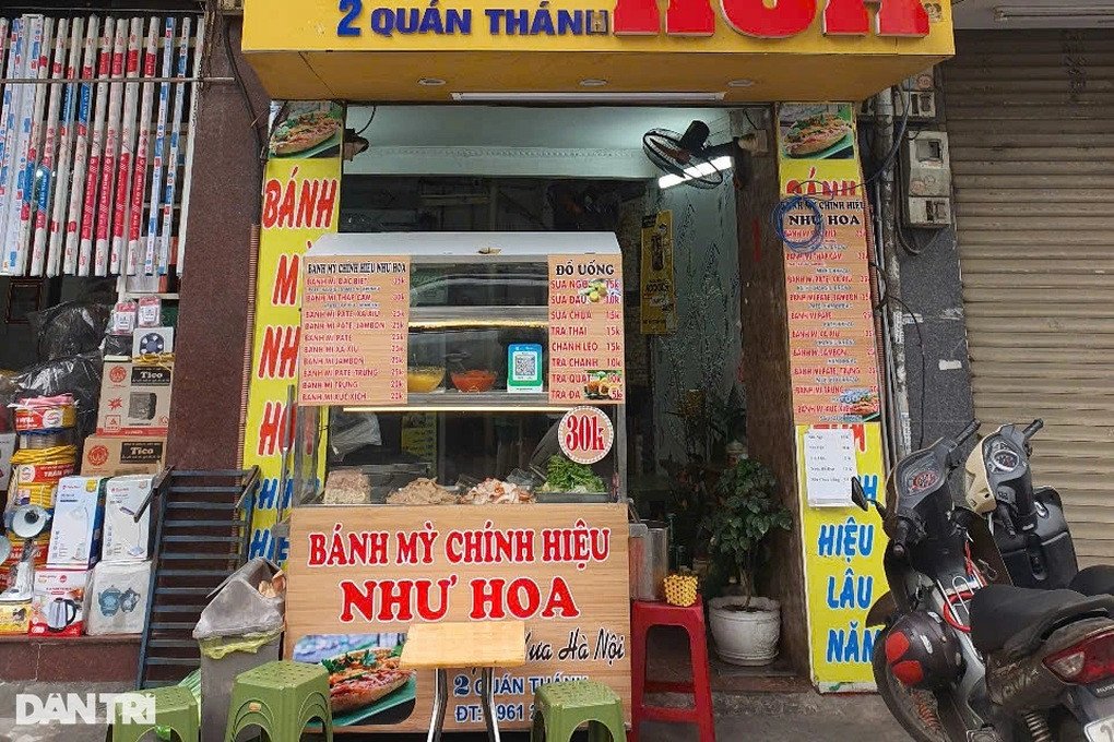 Tiệm bánh mì Như Hoa Quán Thánh vẫn hoạt động bình thường sau vụ việc