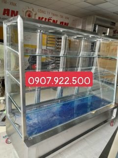 Tủ đựng bánh mì kính trong suốt hiện đại bảo quản bánh