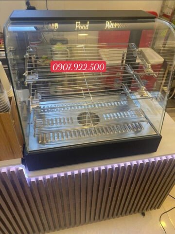 Tủ hâm nóng bánh mì dùng để trưng bày và giữ nhiệt