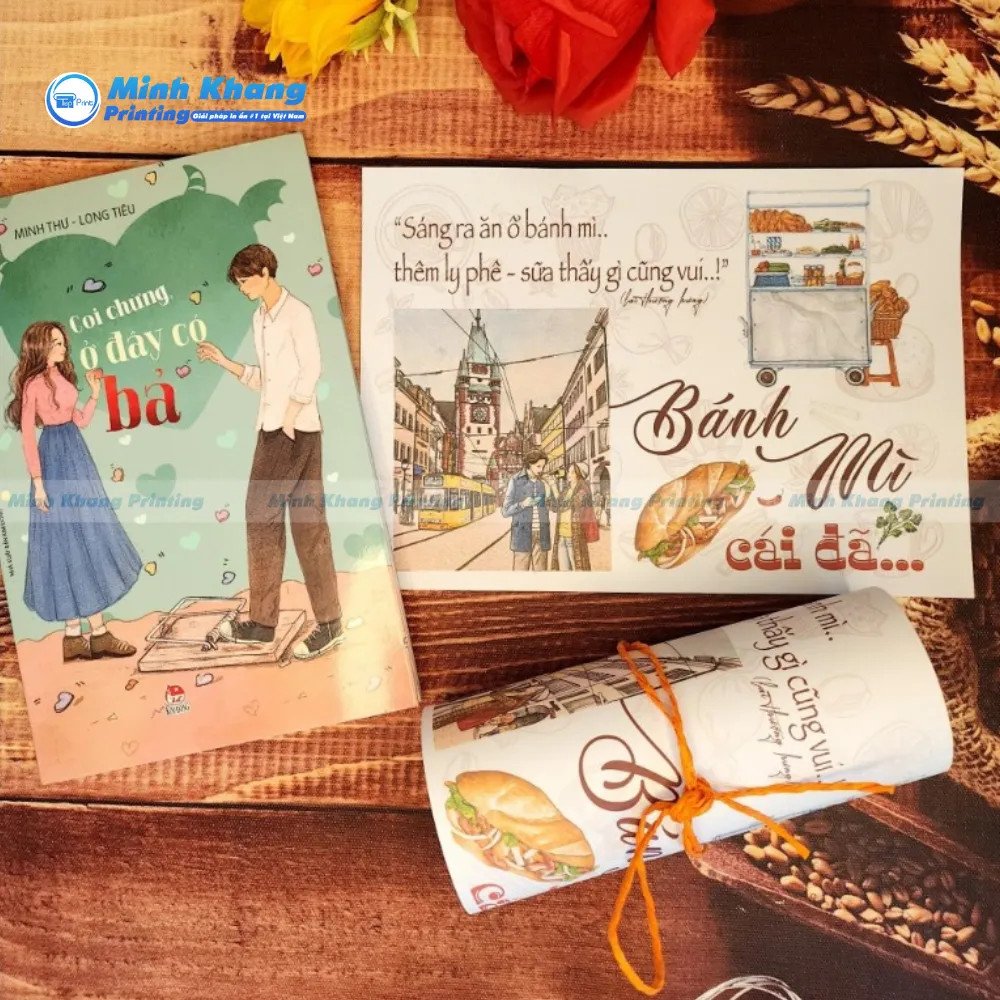 Túi bánh mì in hình ảnh độc đáo