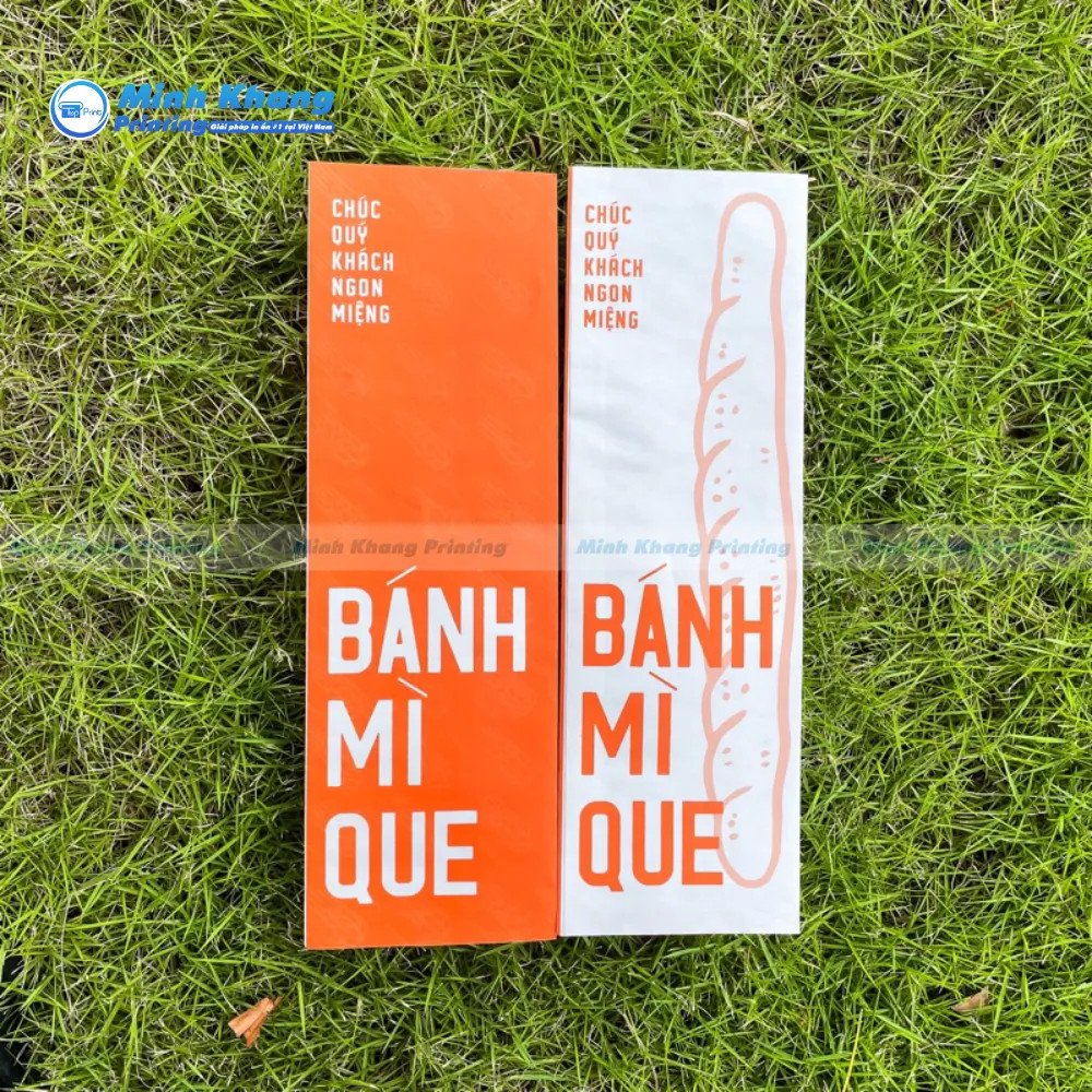 Túi bánh mì que màu đỏ