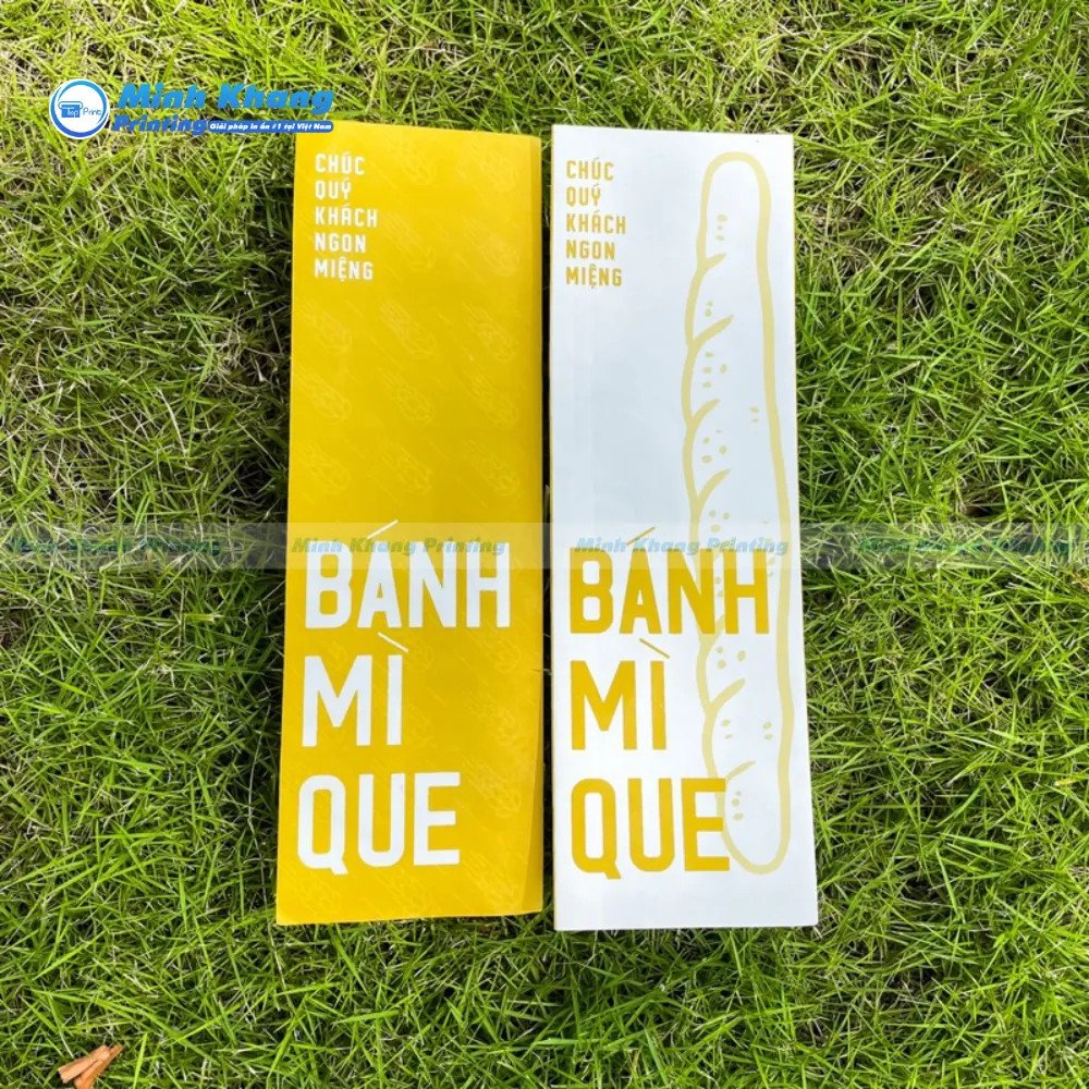 Túi bánh mì que màu vàng
