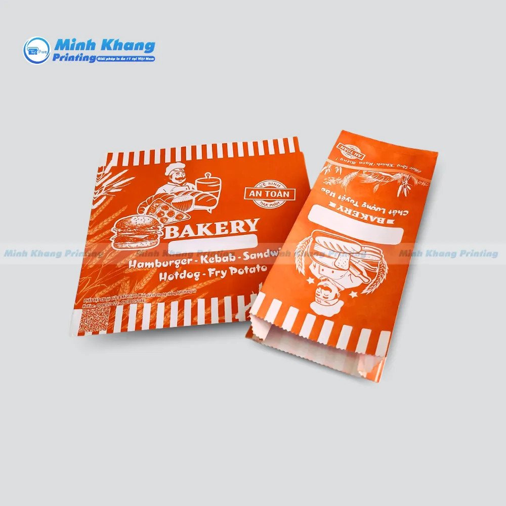 Túi bánh mì tam giác Kebab Hamburger