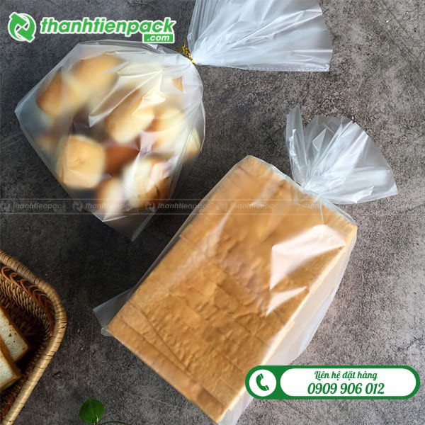Túi nilon đựng bánh mì sandwich thông dụng