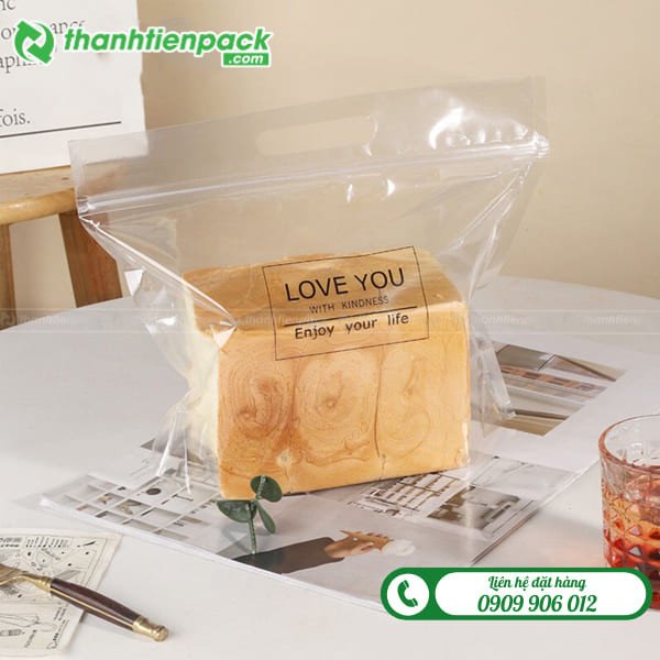 Túi zip đựng bánh mì sandwich tiện lợi