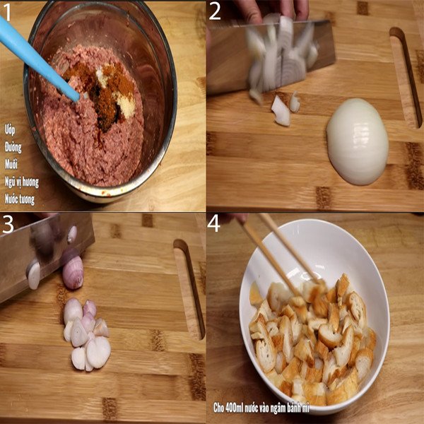 Ướp gia vị đều tay để pate thấm và ngon hơn