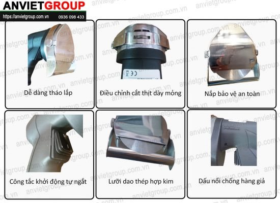 Vệ sinh máy cắt thịt Doner Kebab dễ dàng