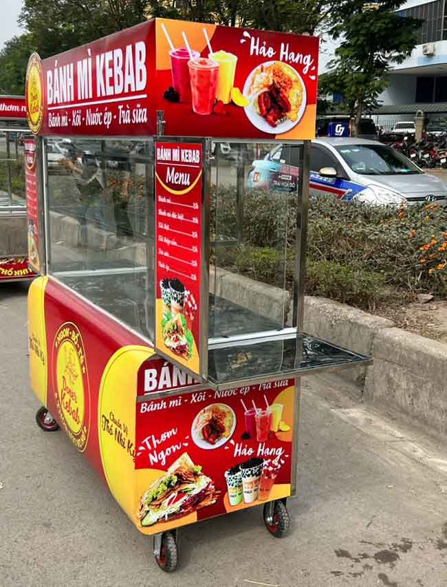 Xe bánh mì Thổ Nhĩ Kỳ mái bằng
