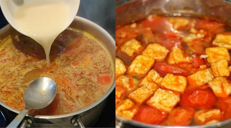 Cách Nấu Bún Riêu Cua Dấm Bỗng Chuẩn Vị Gia Đình Thơm Ngon