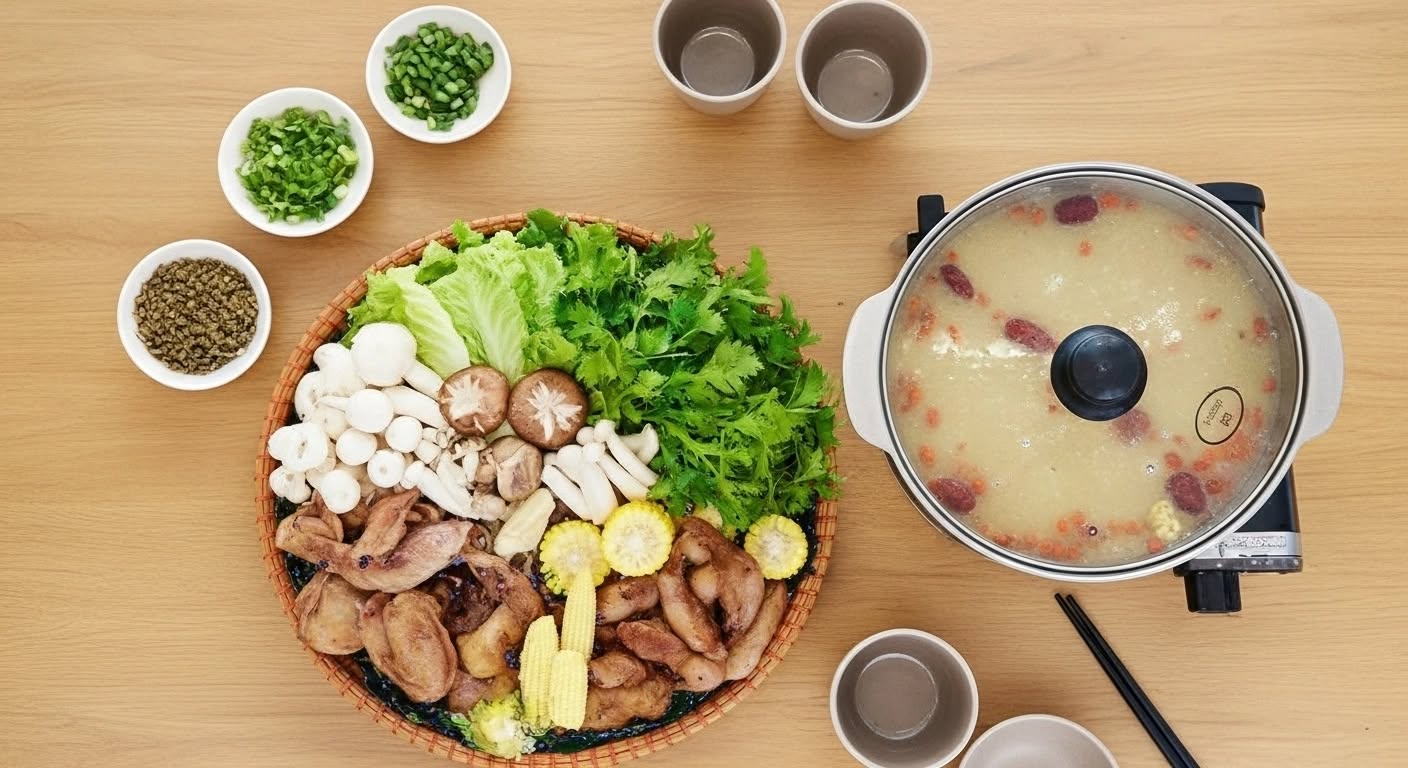 Cách nấu lẩu ngọt miền Tây ngọt thanh tự nhiên từ nước dùng