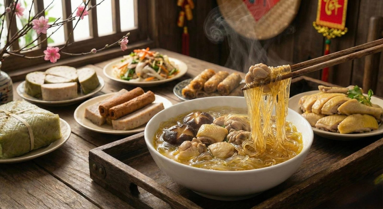 Cách nấu miến dong với xương thơm ngon chuẩn vị cơm nhà