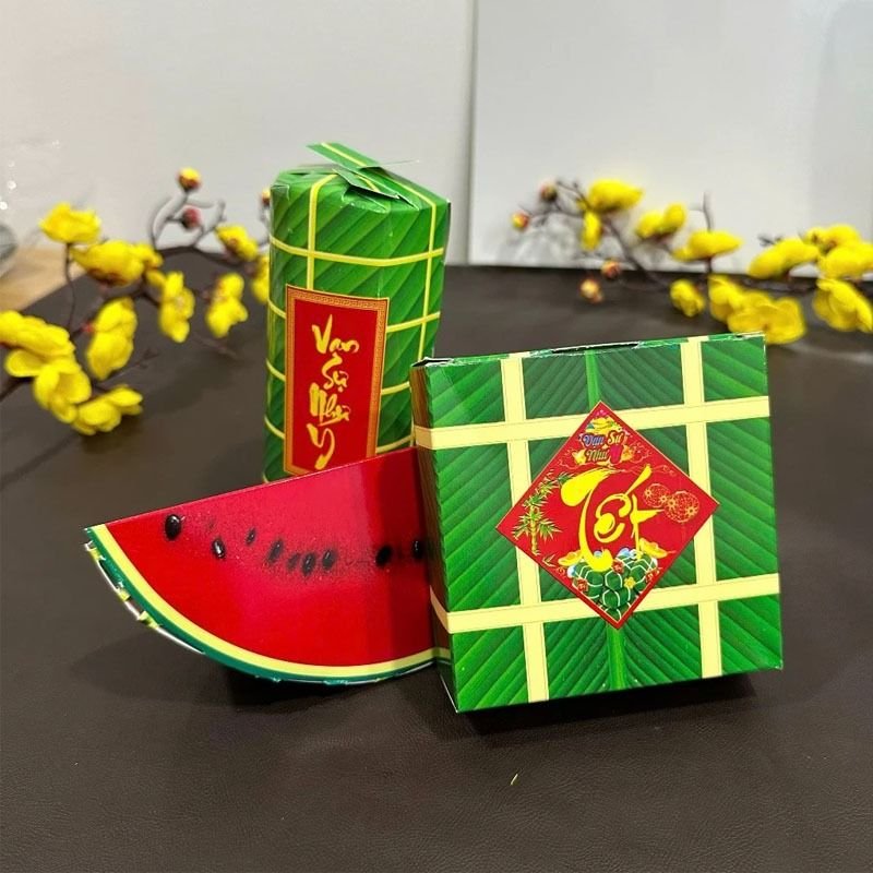 Học cách làm bánh chưng bằng giấy cho hoạt động thủ công