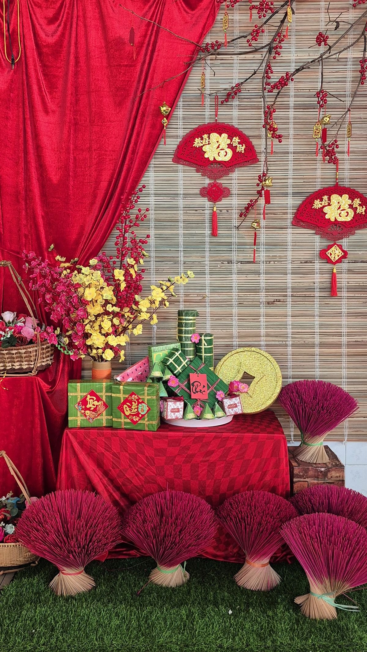 Hướng dẫn cách làm bánh chưng bằng giấy đẹp và dễ thực hiện
