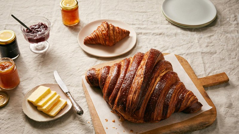 Bánh croissant không phải là lựa chọn lý tưởng cho thực đơn ăn kiêng
