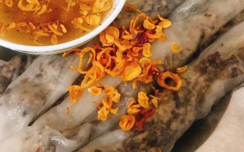 Bánh cuốn chay lý tưởng cho bữa sáng để cung cấp năng lượng