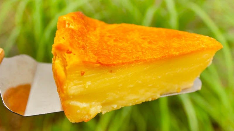 Bánh đậu xanh nướng cốt dừa