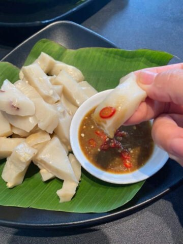 Bánh đúc nén truyền thống miền Trung