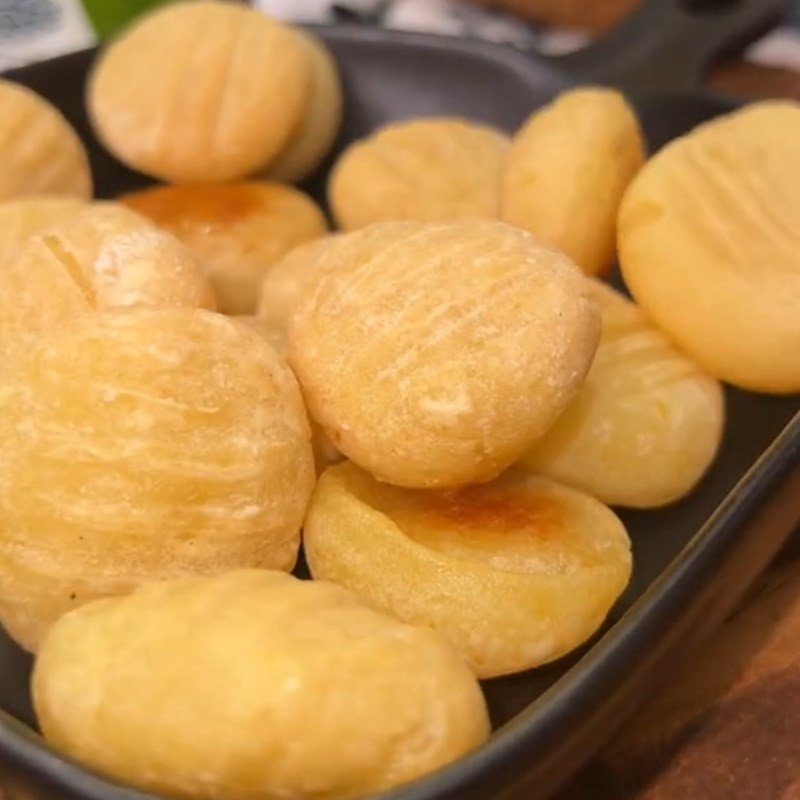 Bánh khoai tây nướng thành phẩm thơm ngon