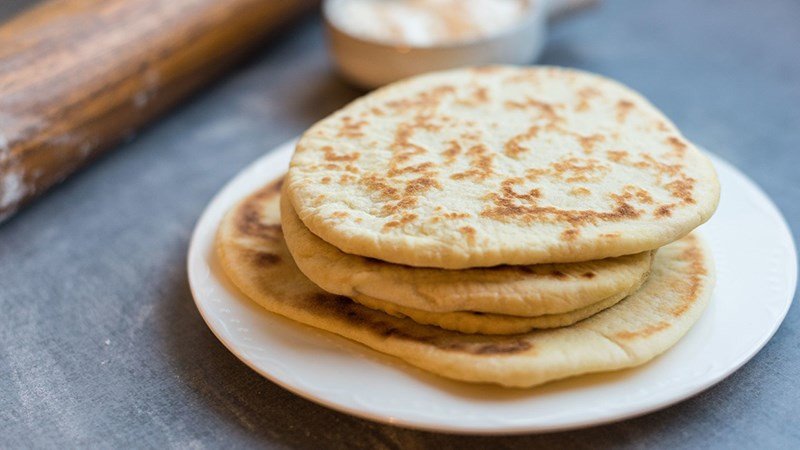 Bánh mì Pita ít calo, giàu chất xơ, thích hợp ăn kiêng