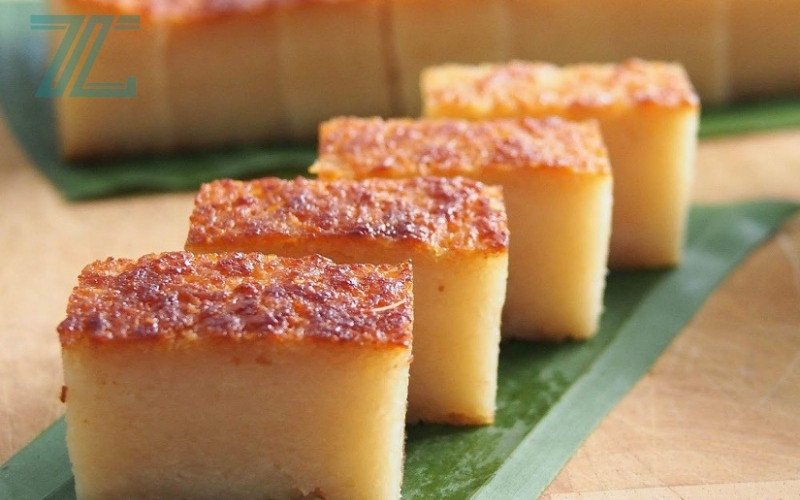 Bánh sắn nướng thơm ngon, đặt câu hỏi liệu bà bầu có nên quan tâm bánh sắn nướng bao nhiêu calo khi thưởng thức