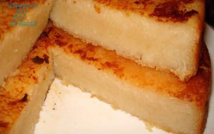 Bánh sắn nướng vàng ươm, thơm lừng, hấp dẫn, cho thấy lượng calo trong bánh sắn nướng