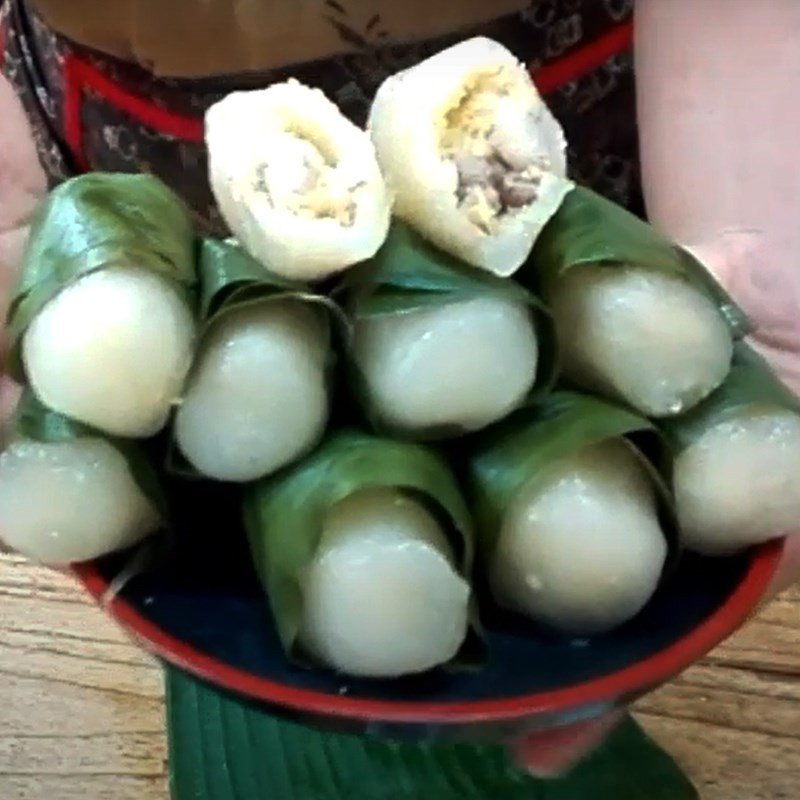 Bánh sắn Phú Thọ thành phẩm hấp dẫn