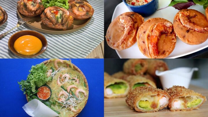 Bánh tôm truyền thống giòn vàng