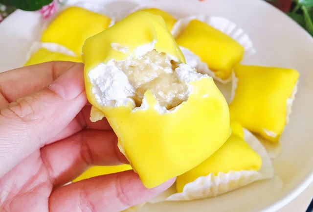 Bảo quản bánh crepe sầu riêng trong tủ lạnh để giữ hương vị