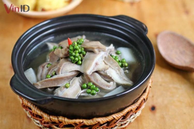 Bao tử hầm tiêu đen tốt cho sức khỏe