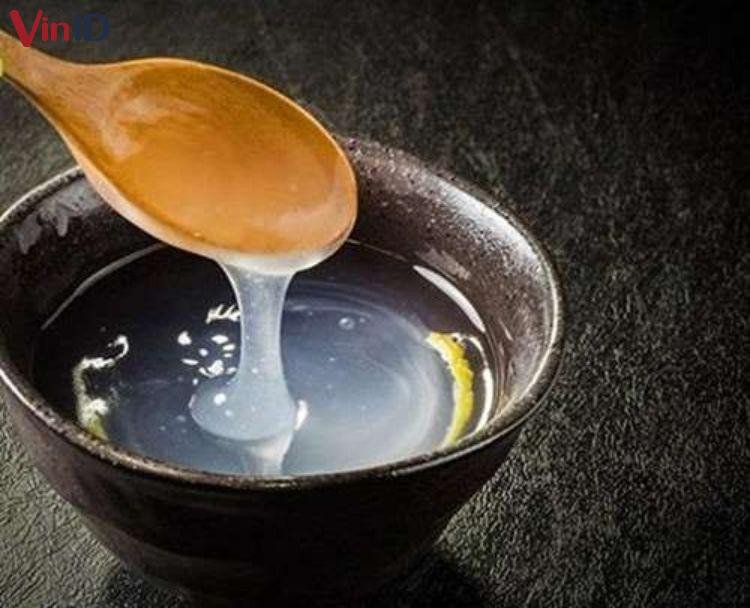 Bát bột sắn dây chín dạng sệt sánh mịn, thơm ngon như món chè