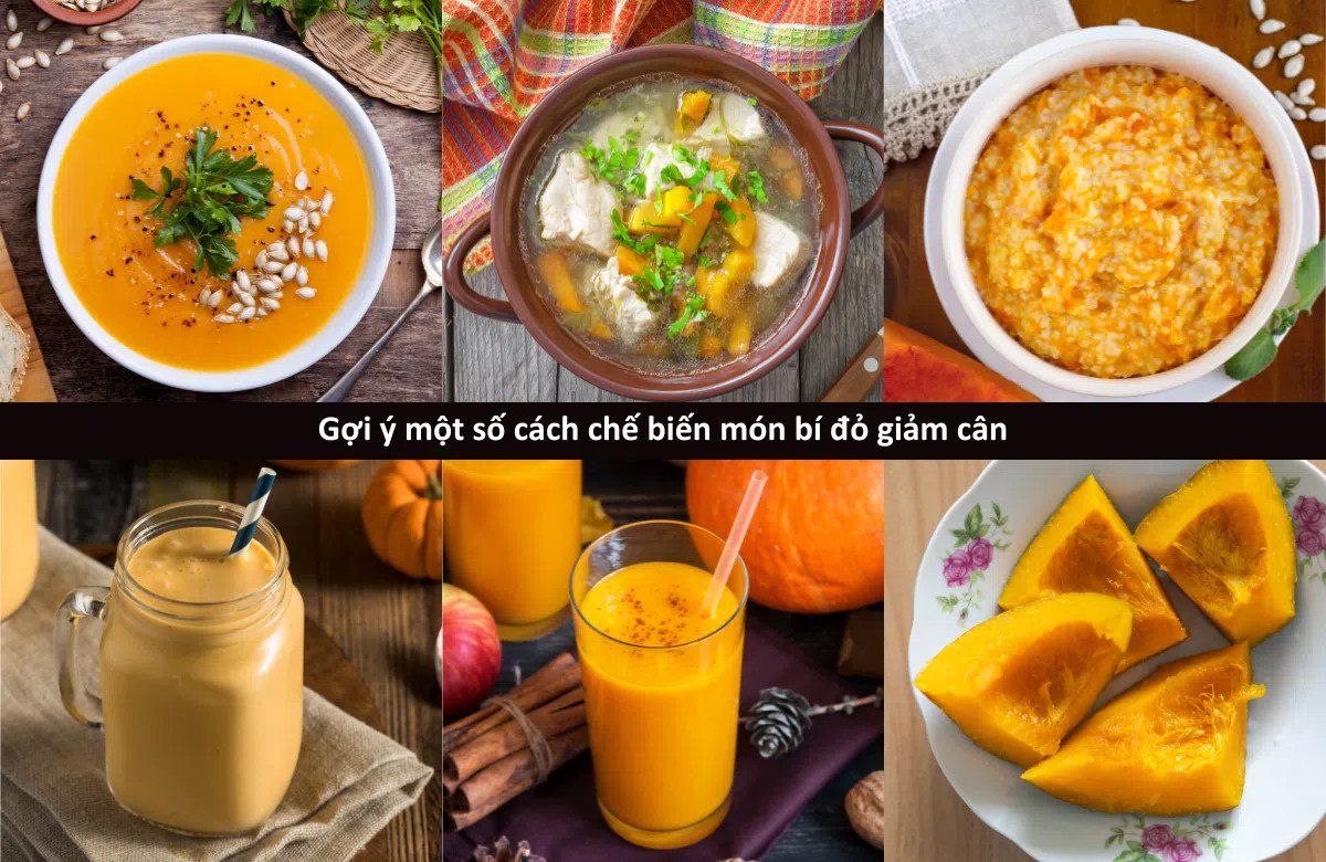 Bát canh bí đỏ nấu xương thơm ngon