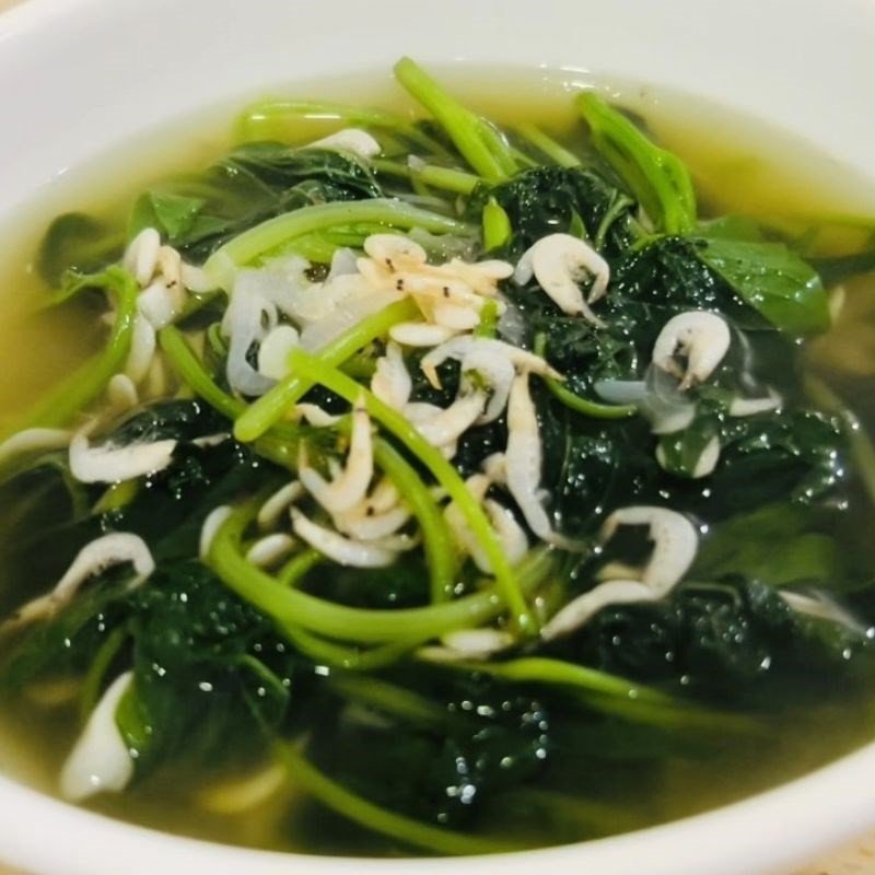 Bát canh rau lang nấu tép nóng hổi, gợi ý món ăn ngon và dinh dưỡng