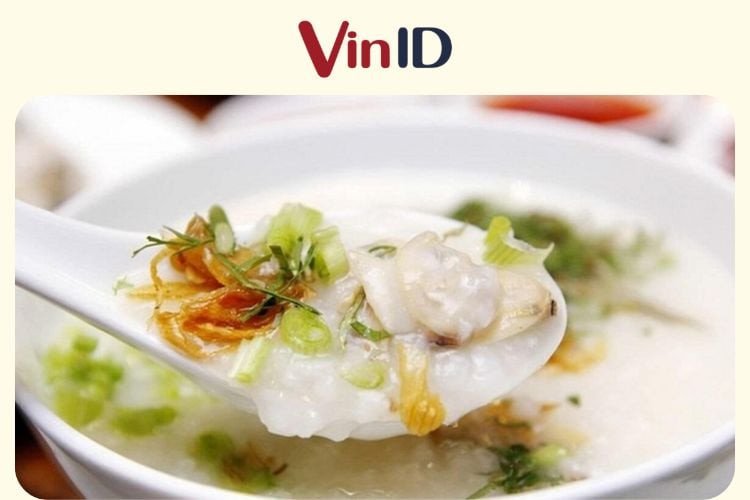 Bát cháo hải sản hạt sen thanh đạm bổ dưỡng