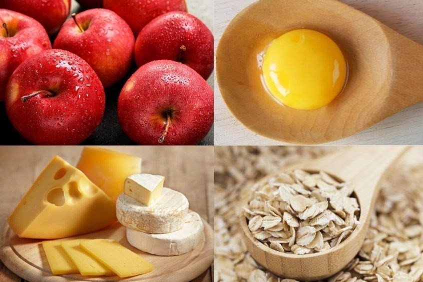 Bát cháo yến mạch táo thơm ngon bổ dưỡng cho bé