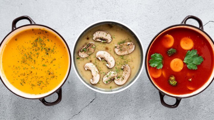 Bộ sưu tập các món cháo rau củ và thịt, gợi ý thực đơn đa dạng khi tìm cách nấu cháo cho người già bị ốm.